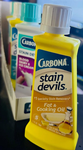 Carbona Stain Devils, Fat & Cooking Oil, 1.70 Fl Oz